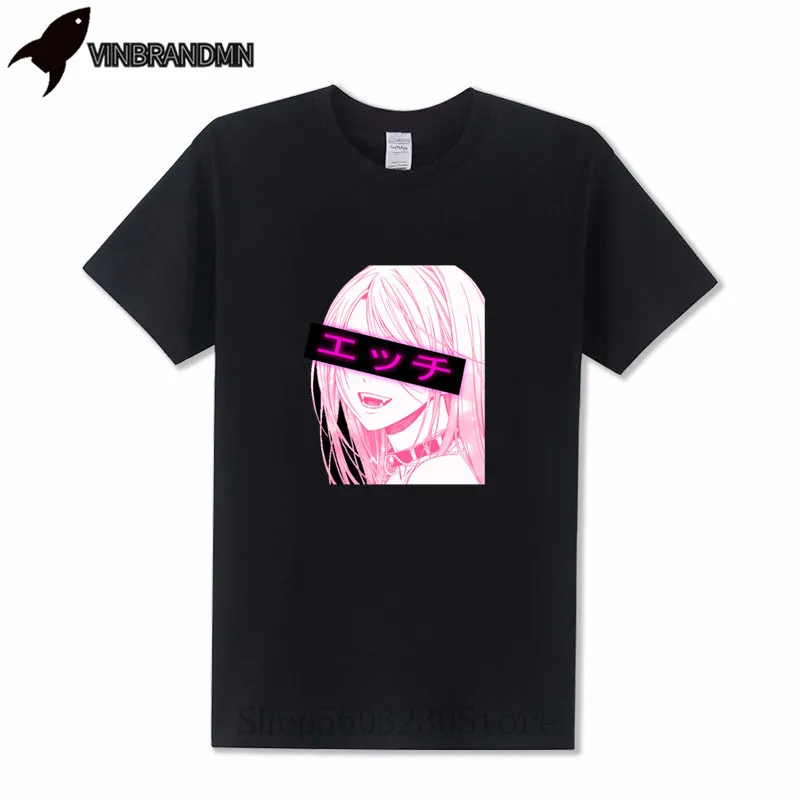 Otaku Neko Waifu Zero Two Girl Harajuku футболка Ahegao Lewd аниме Япония Манга Сексуальная для мужчин