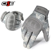 acu camouflage touch screen motorcycle hard knuckle full finger gloves moto motorbike biker motocross riding protective gear men