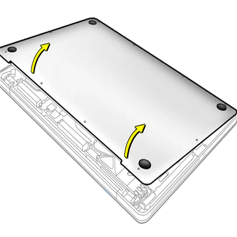 

4pcs Rubber Foot Notebook Feet Pad replacement for Macbook Pro Retina A1278 A1286 A1297