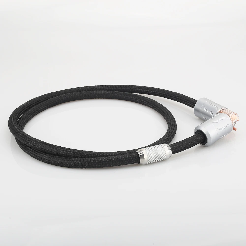 Виборг VP-1501 OFC медный кабель питания Schuko HIFI удлинитель кабеля с фоторазъемом |