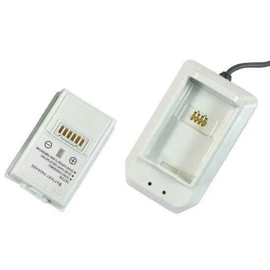 OSTENT белая док станция для зарядного устройства USB + перезаряжаемая батарея