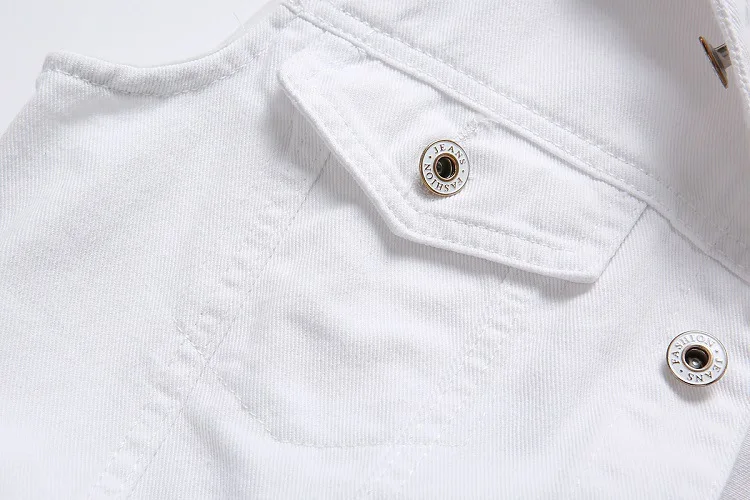 Рваная джинсовая куртка для мужчин жилет из денима в стиле хип-хоп джинсовые