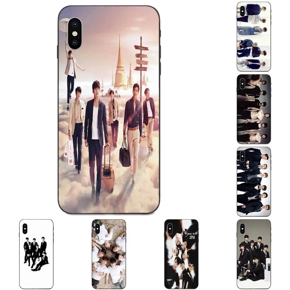 Мягкий ТПУ телефон на заказ для Apple iPhone 11 X XS Max XR Pro 4 4S 5 5S SE 6 6S 7 8 Plus 2pm Kpop|Бамперы| |