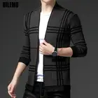 Новый дизайнерский брендовый роскошный модный вязаный кардиган свитер в Корейском стиле мужские повседневные трендовые пальто куртка Осенняя зимняя мужская одежда
