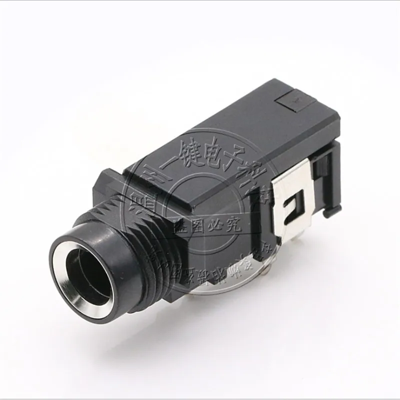 

10 PCS 6.35 MM microphone socket 6.35-302S-3P Tripod mono audio socket 6.35 microphone socket