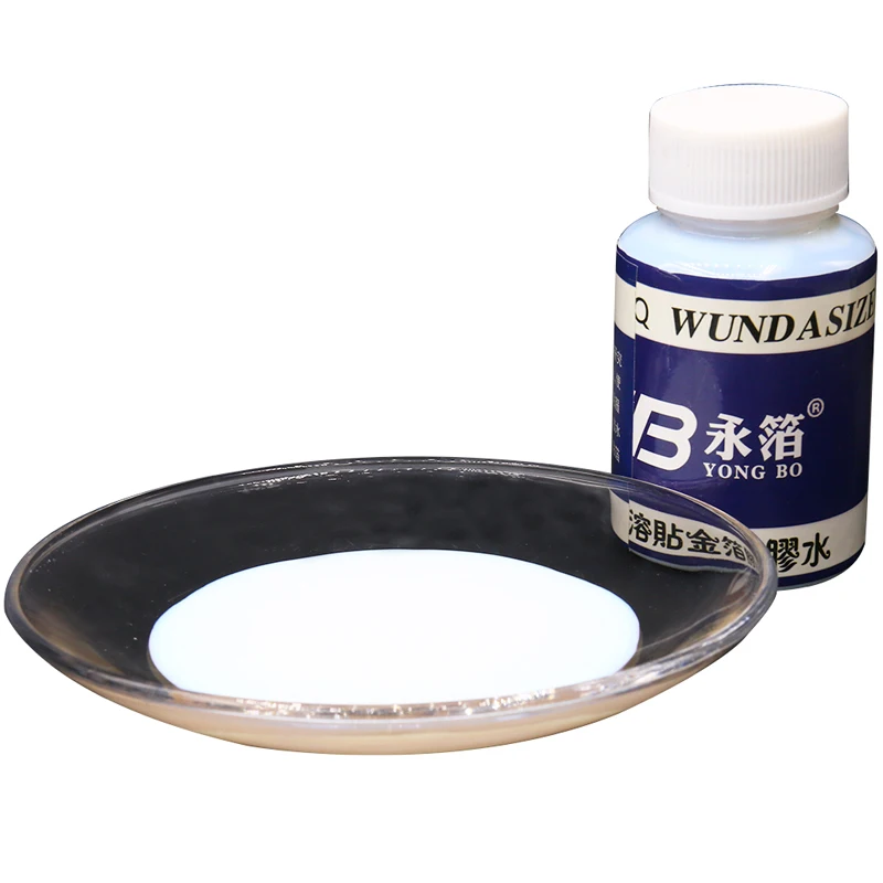 Новое поступление золочение клей сусальное золото Фольга 100 мл на водной основе