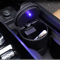 car led ashtray cigar ashtray garbage coin operated cup container for renault megane 2 3 dusterlogancaptur c6 c8 fiat 500 saab