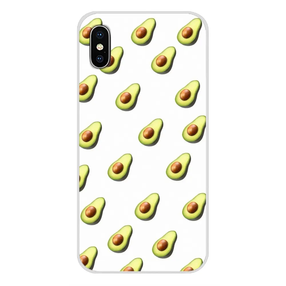 Avocado Pattern Cute Silicone Phone Cases Covers For BQ Aquaris S 5059 5035 6040L C V Plus X X2 Pro U U2 Lite M 2017 E 4.5 E5 X5 | Мобильные