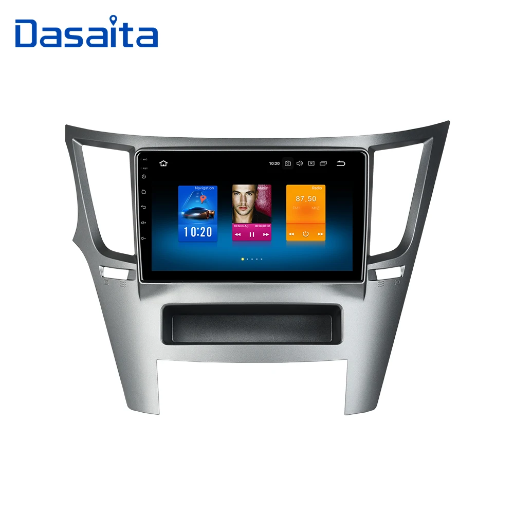 Dasaita автомобиль радио Android 9,0 TDA7850 для Subaru Legacy Outback gps 2009 2010 2011 2012 2013 автомобильный стерео " ips MP3 32G Встроенная память