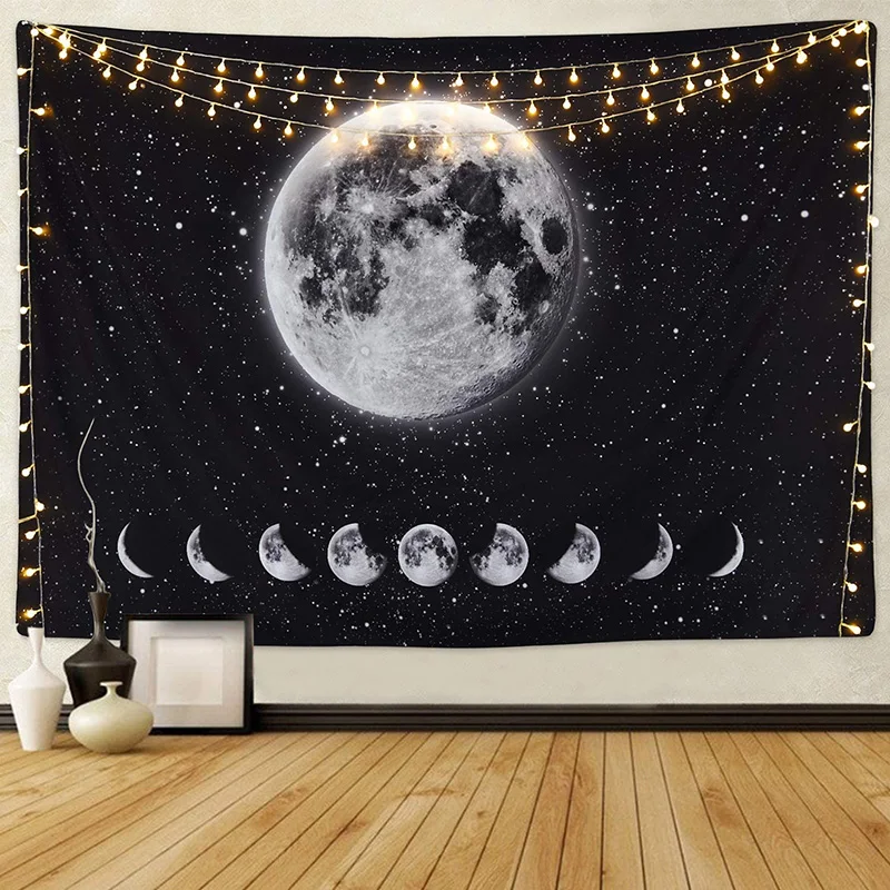 

Wall Hanging Decorations Mysterious For Bedroom Home Decor Tapestries The Moon Tapestry Medieval Europe Divination