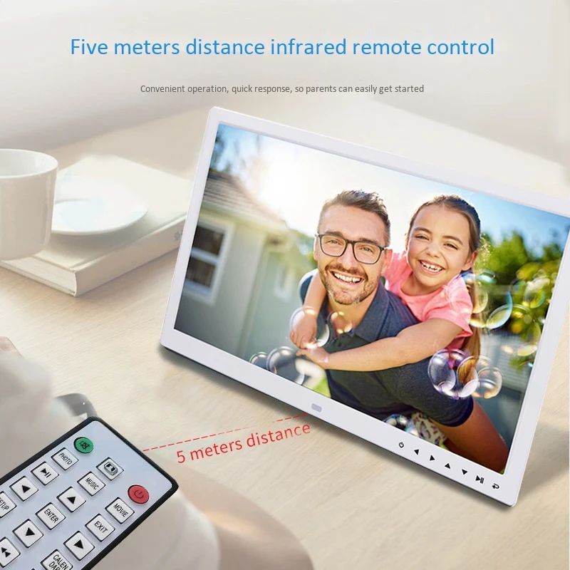 17 дюймов HDMI 1440X900 HD Цифровая фоторамка полнофункциональный электронный альбом