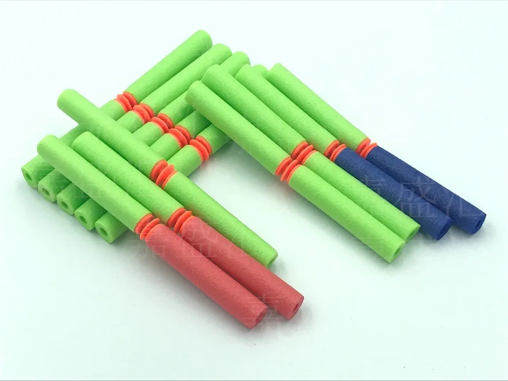 100 шт для пуль Nerf, мягкая полая головка 7,2 см, запасная игрушка дартс, пули для пуль серии Nerf, бластеры, рождественский подарок для детей