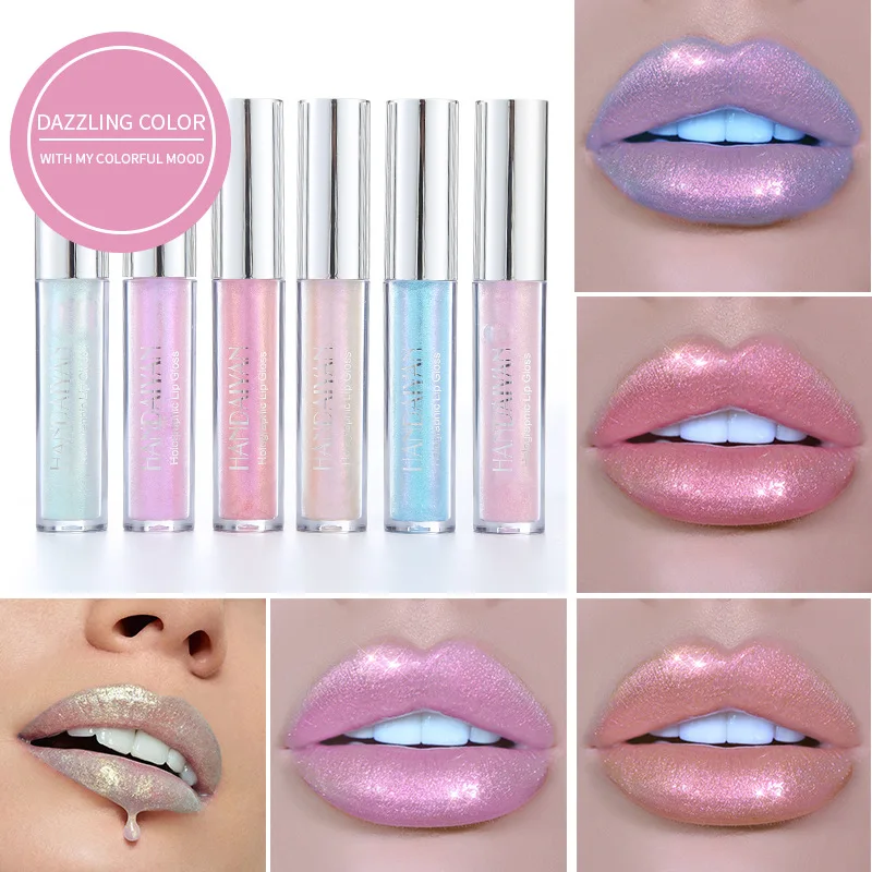 Hot Selling Handaiyan New Polarized Lip Gloss Men Ji Color Colorful Glaze Moisturizing Makeup Goods Comsetic Gift for Women |