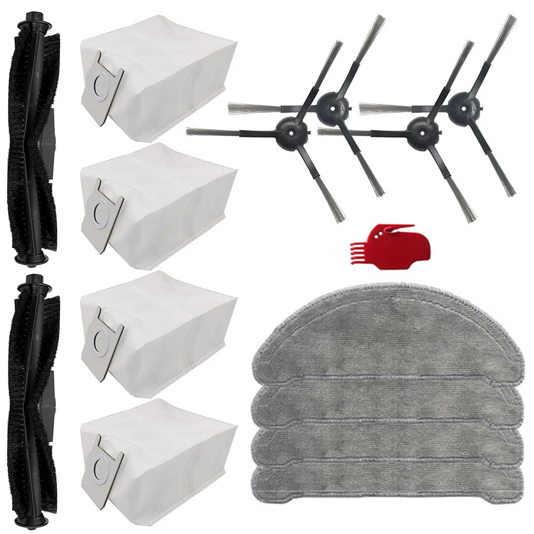 

Main Brush Mops Cloths Dust Bags Side Brush For Xiaomi ROIDMI EVE Plus Vacuum Cleaner Spare Parts Accessories For Home