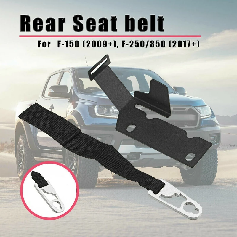 

Комплект выпуска заднего сиденья для 2009-19 Ford Supercrew F-150 2017-19