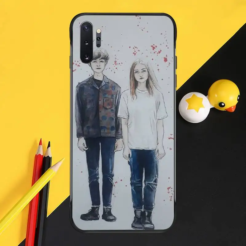 Чехол для телефона PENGHUWAN end fing fxxxing world art из мягкого силикона ТПУ Samsung Note 3 4 5 7 8 9 10 pro