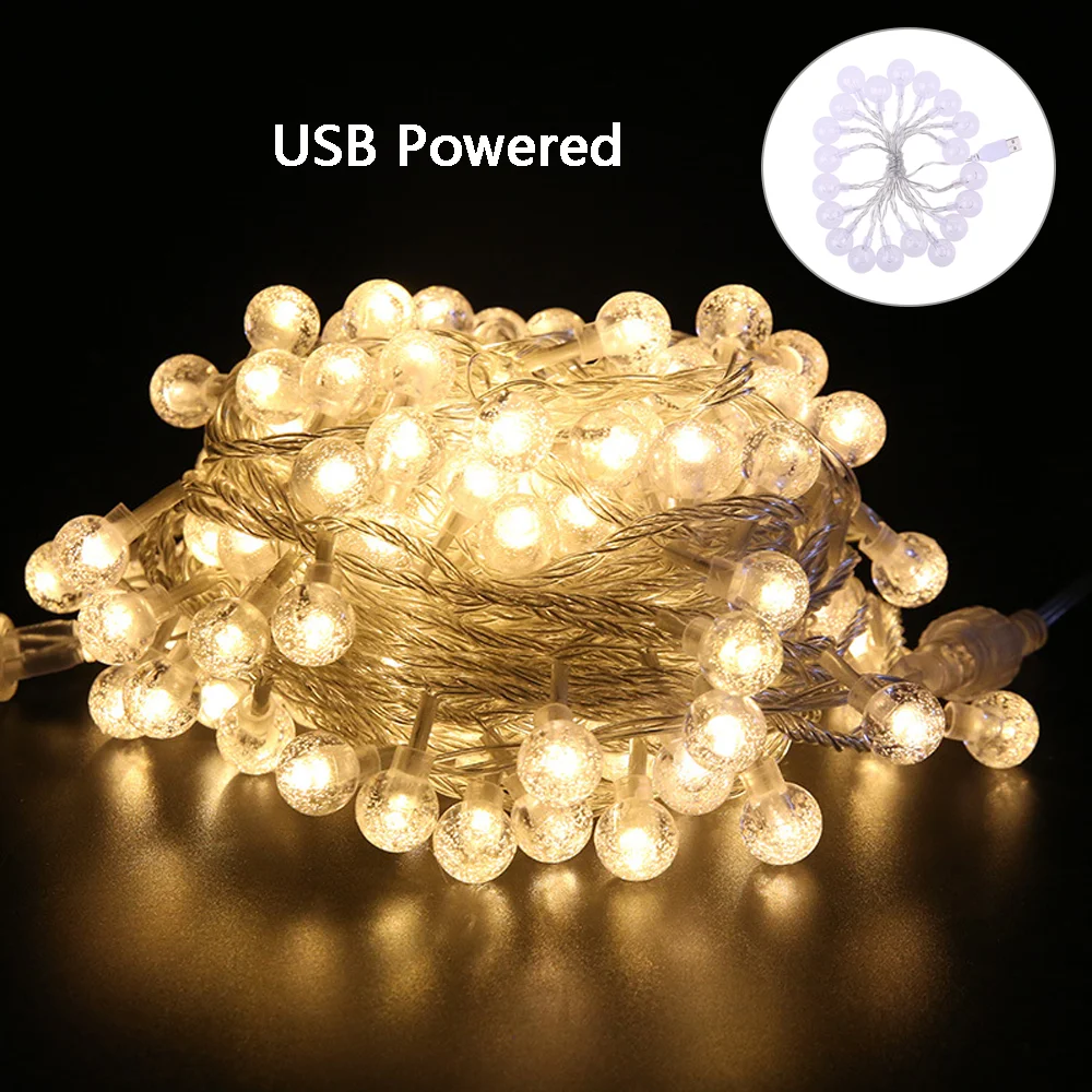 

Хрустальные светодиодные гирлянды HEGEHE 3м, 6м, 11м