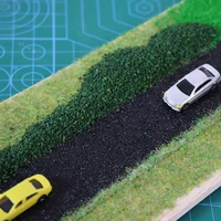 road model diy highway road modelling stickers handmade 5005cm train railway scene layout diorama