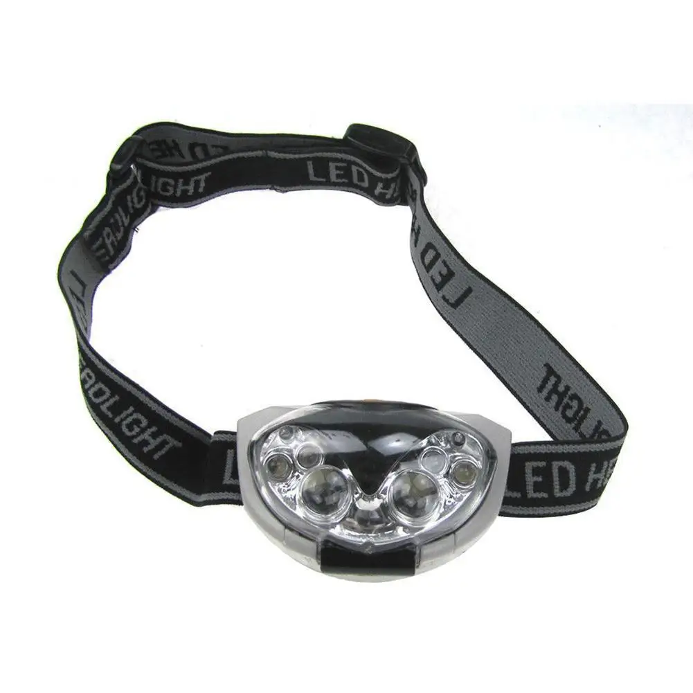 Модный налобный фонарь ультра яркий 3 режима водонепроницаемый 6 светодиодный