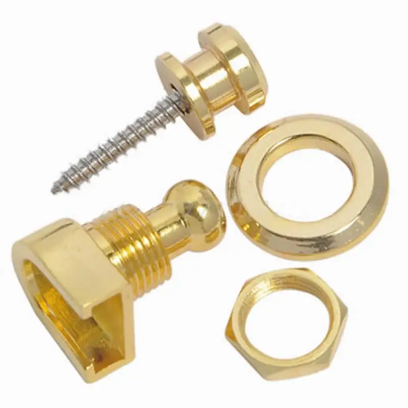 2 шт. ремешок гитары с кнопкой блокировки бандаж для противоскользящая