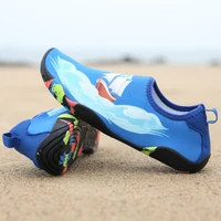 2020 new boat printing blue athletic footwear slip on mens water sneakers quick drying male sea slippers lovers zapatos de agua