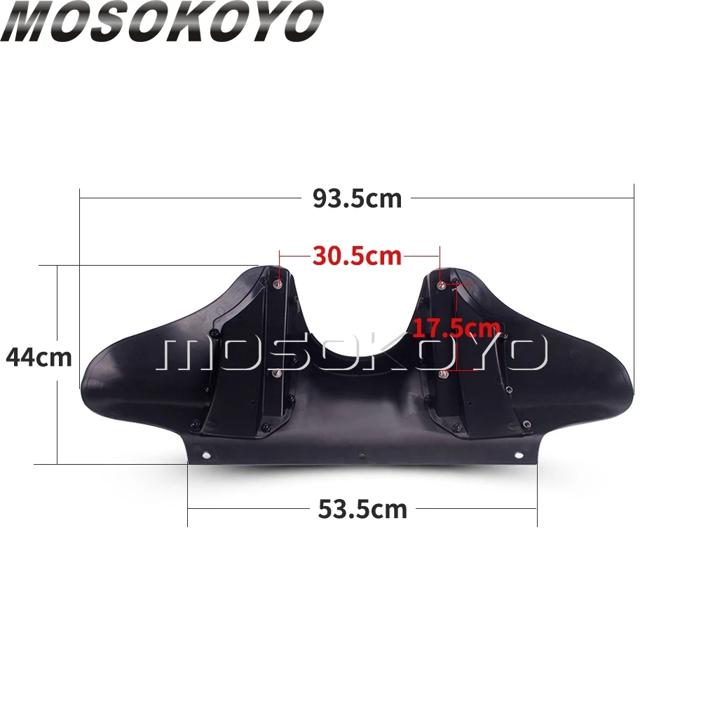 Для Harley Custom Chopper Bobber Touring Dyna Softail Slim летучая мышь обтекатель лобовое стекло