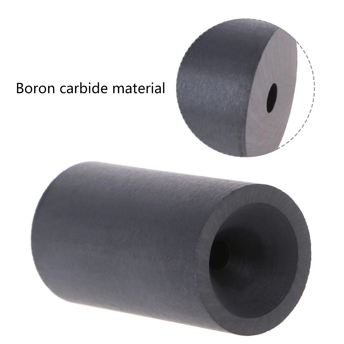 

35x20mm Boron Carbide Sandblasting Gun Nozzle Air Tip Hole Diameter 3mm 4mm 8mm