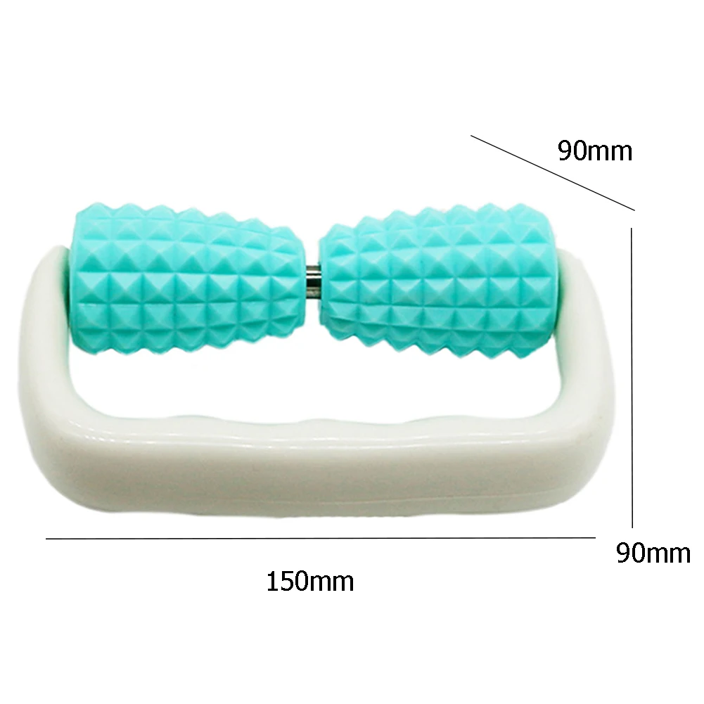 

Portable Full Body Muscle Massage Roller Spiky Wheel-Ball Handheld Massager Massage Roller Muscle Pain Relief