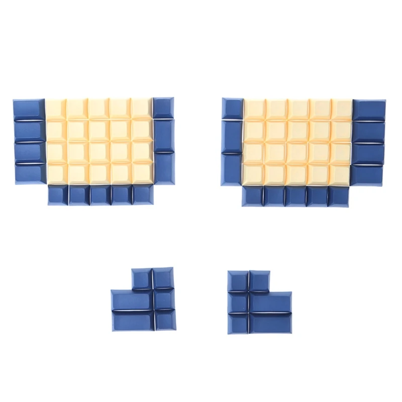 Pbt колпачки DSA пустые колпачки для Ergodox Механическая игровая клавиатура DSA профиль D08B