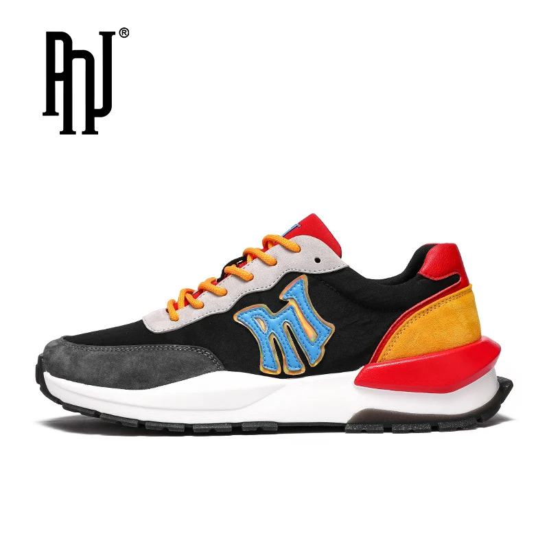 

PNJ men's shoes Forrest Gump shoes 2021 autumn and winter new breathable versatile casual sports shoes elevated running shoes