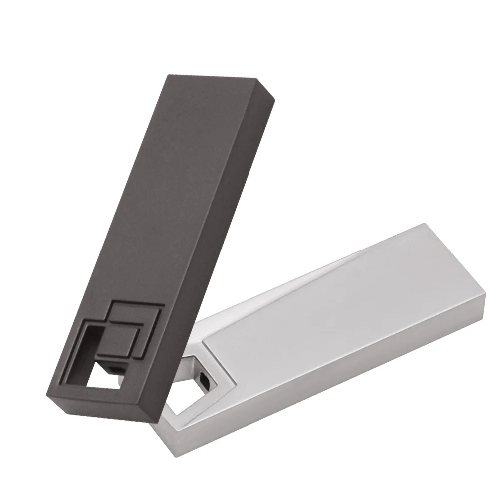 Металлическая usb 2 0 флешка персонализированная 128 Мб Классическая 4 ГБ 8 16