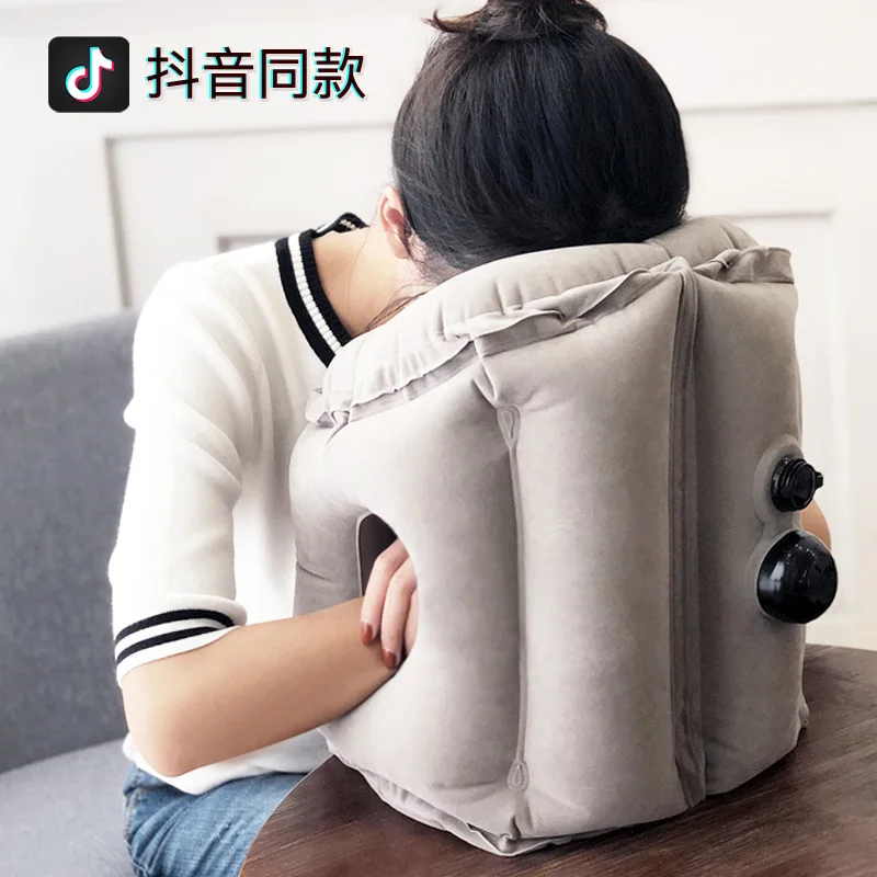 

Sleeping Pillow Traveling Pillow Cool Pillow Stereo Pillow Business Trip Sleeping Inflatable Pillow
