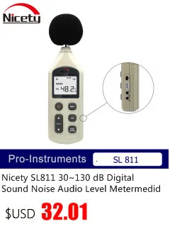 LANDTEK ND9B ручной профессиональный уровень шума Калибратор Метр 94dB 114dB 0.3dB точность звука метр калибратор OD