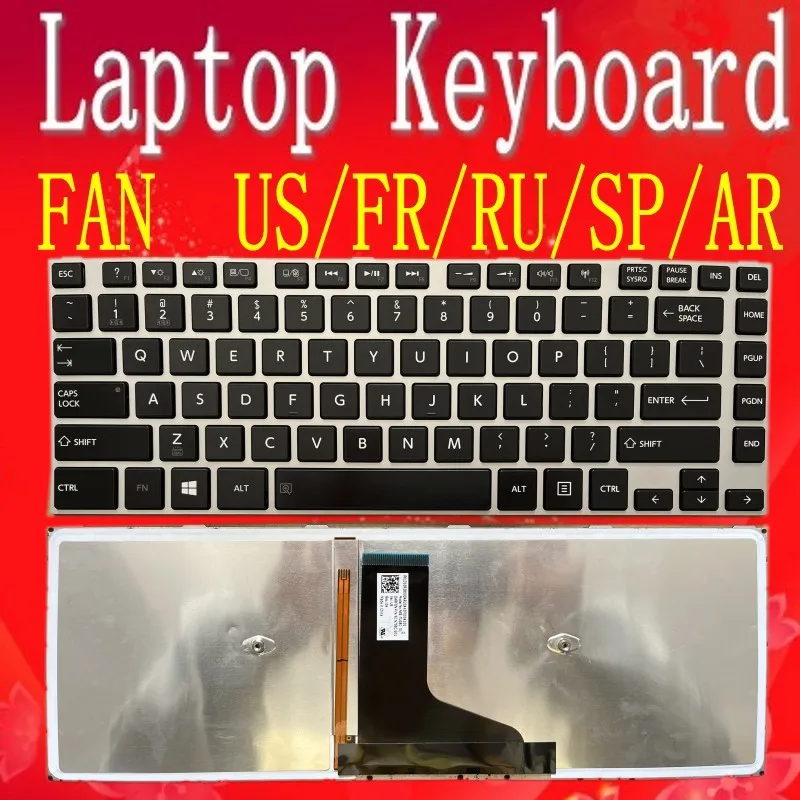 

for toshiba M40-A M40T-A at01s1 at02s at02c ac06m1 Replacement Keyboard