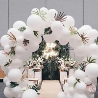 thickened macarone white latex balloons baby shower birthday party wedding decoration big balloon wreath arch layout supplies