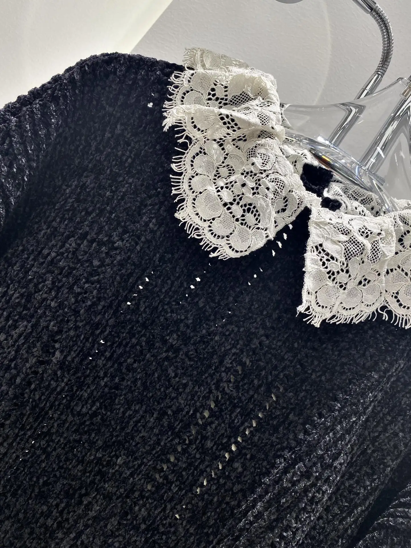 Новый женский свитер с воротником 2021 |