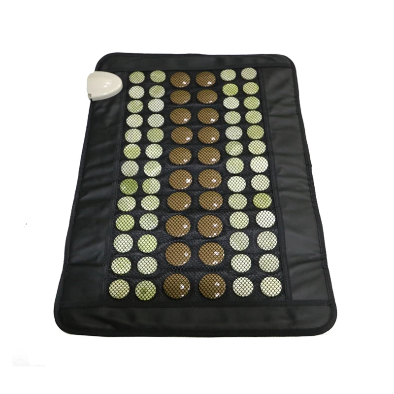 

New intelligent heating whole body vibration moxibustion massage jade mat & infared electric heating pad