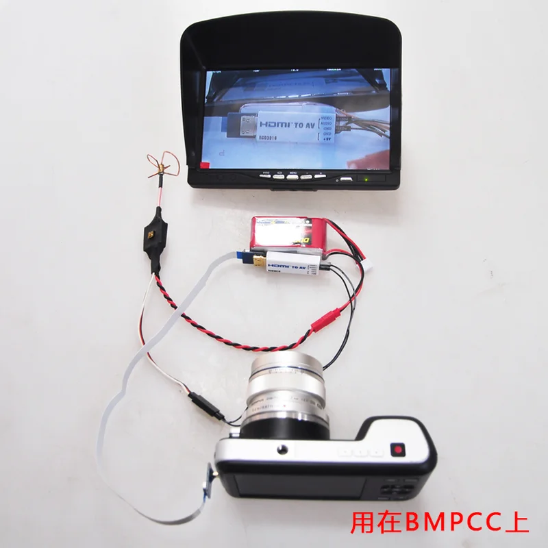 HDMI к Micro и Mini AV аналоговый преобразователь сигнала модуль карты для GH3 GH4 BMPCC 5D Nex Gopro