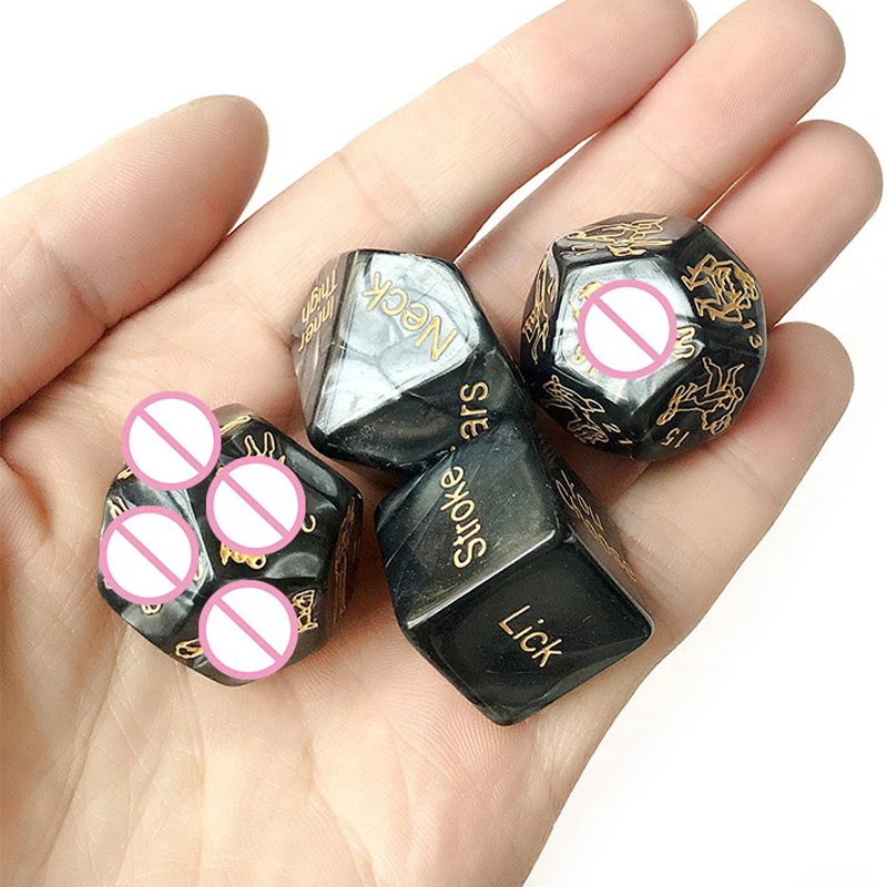 4 шт. игры для взрослых секс в кости осанки Скульптура вечерние флирт Романтика