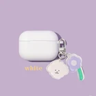 Honor Earbuds X1 чехол с милым цветочным медведем и мультяшным рисунком, беспроводные наушники, Мягкий защитный чехол для Huawei Honor Choice EarbudsX1