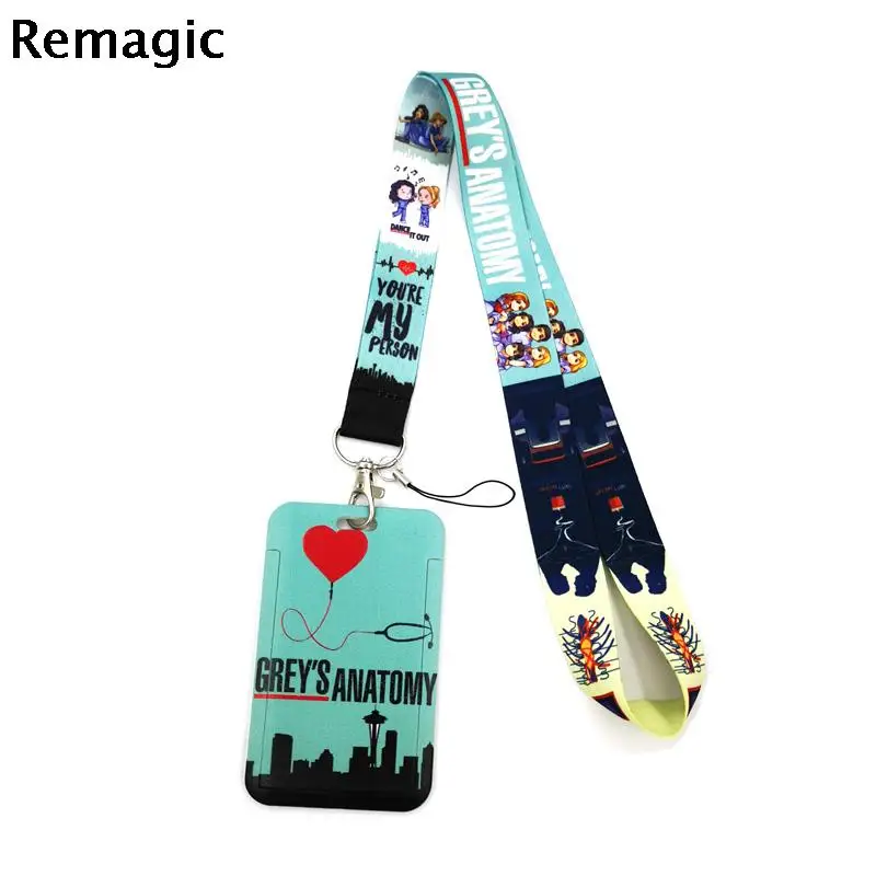 Grey's Anatomy Key lanyard Car KeyChain ID Card Pass Gym Mobile Phone Badge Kids Keys Ring Holder Jewelry Decorations
Grey's Anatomy Key lanyard Car KeyChain ID Card Pass Gym Mobile Phone Badge Kids Keys Ring Holder Jewelry Decorations