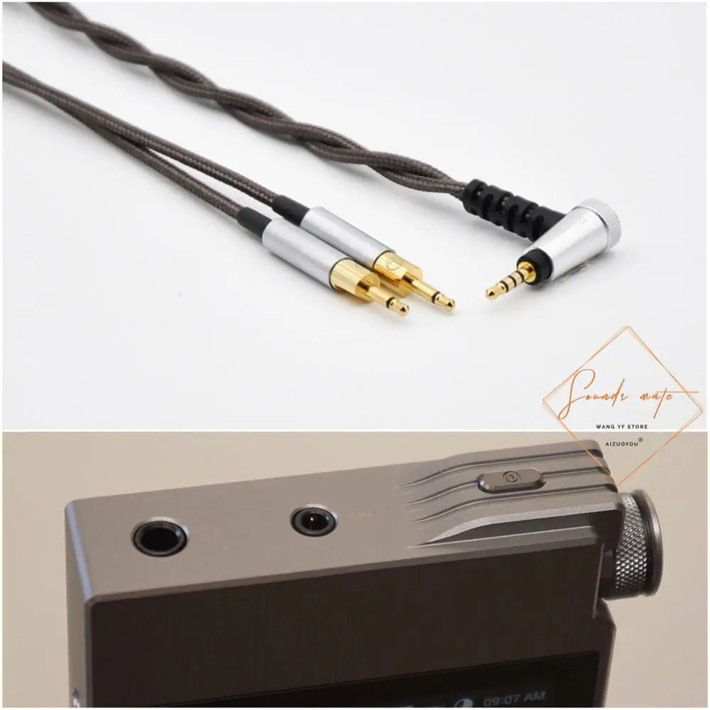 6N Occ HiFI Audio Cable Wire Upgrade BALANCED For Sennheiser HD700 HD 700 Headphone 2.5mm 3.5mm 4.4mm Iriver Sony Player Plugs |