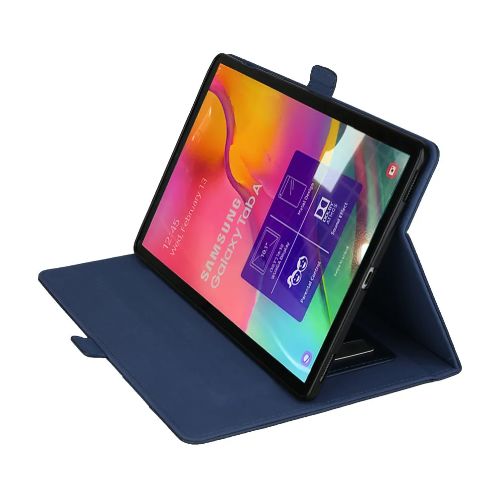 Для samsung Tab A 10,1 T510 T515 Вращающийся Кожаный чехол-подставка для Galaxy Tab A T510 T515 10,1 дюймов чехол для планшета+ ручка