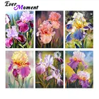 Алмазная краска для рисования цветочным рисунком, квадратная, ASF2224