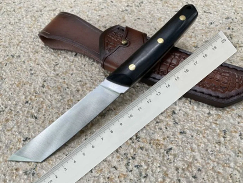 Нож VG10 с прямым фиксированным лезвием скрытого воина тактический карманный