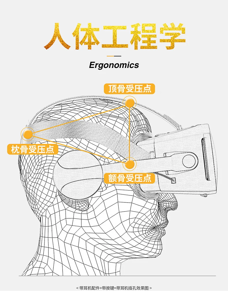 VRPARK J20 3D очки виртуальной реальности очки 3 D очки гарнитура шлем для iPhone Android игры смартфон с контроллерами