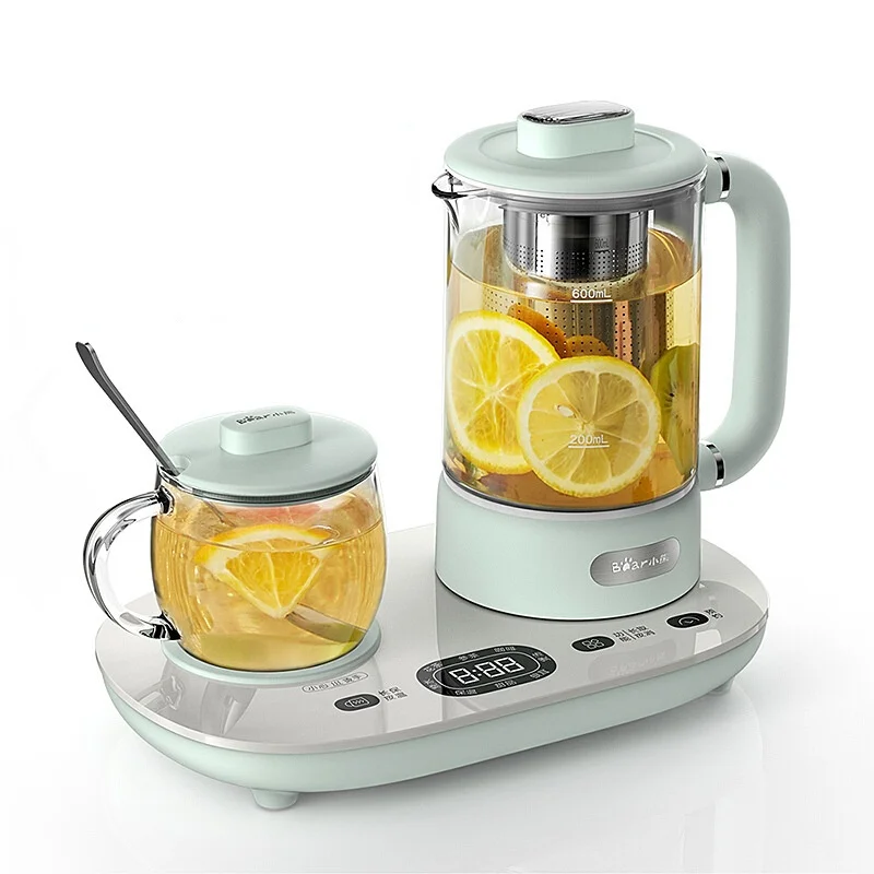 

220V Household Electric Glass Kettle Automatic Scented Tea Cooking Pot Multi Stewing Cooker Health Preserving