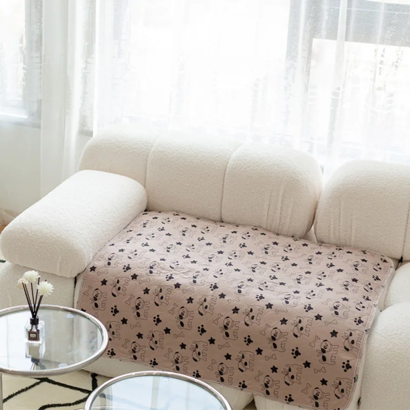 Моющийся влагозащищенный коврик для мочи домашних животных подгузники котов