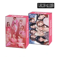 kawaii 2021 kpop girls twice 30pcsset lomo card new album postcards photo print high quality kpop photocards for fans gift