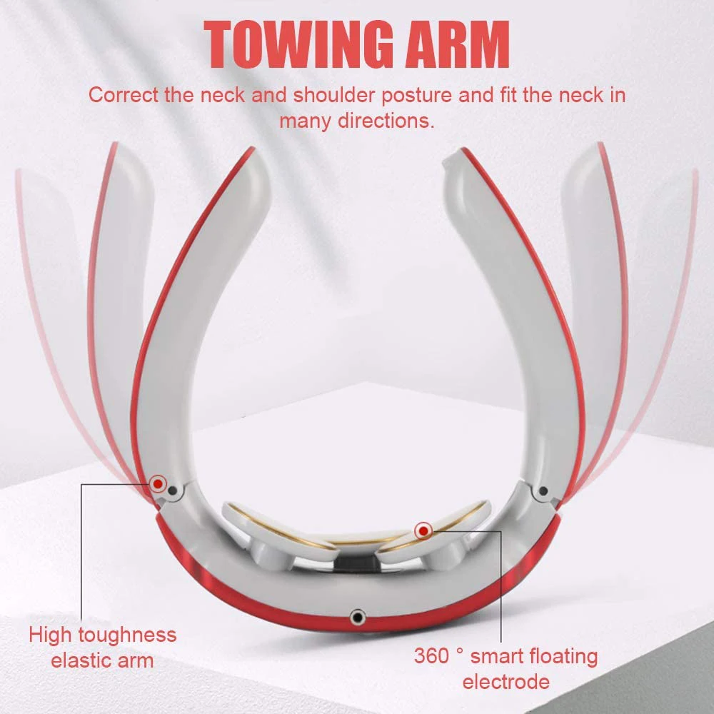 Электрический массажер для плеч и шеи с USB зарядкой|Шея массажный инструмент| |